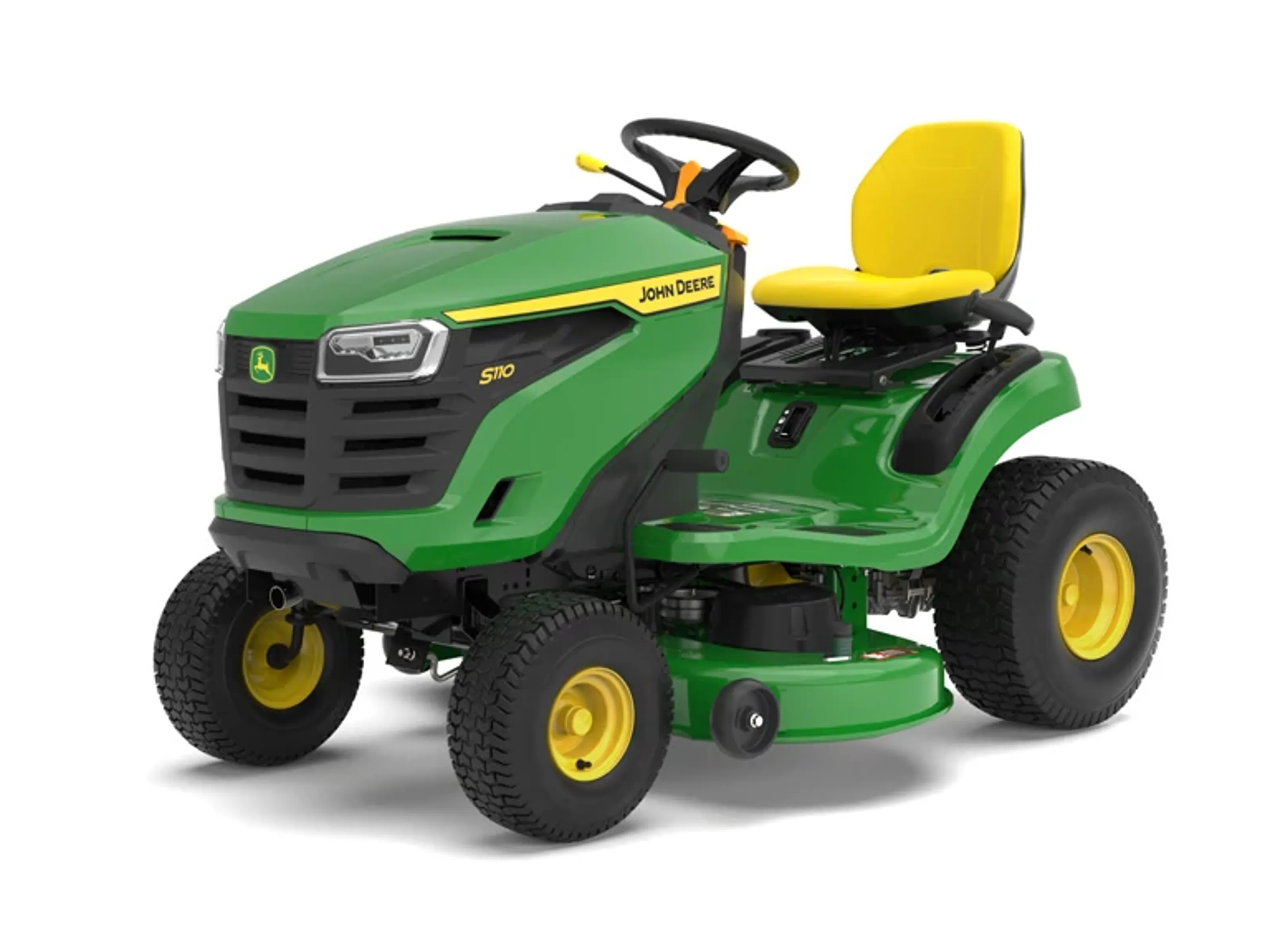 John Deere S110 riding mower